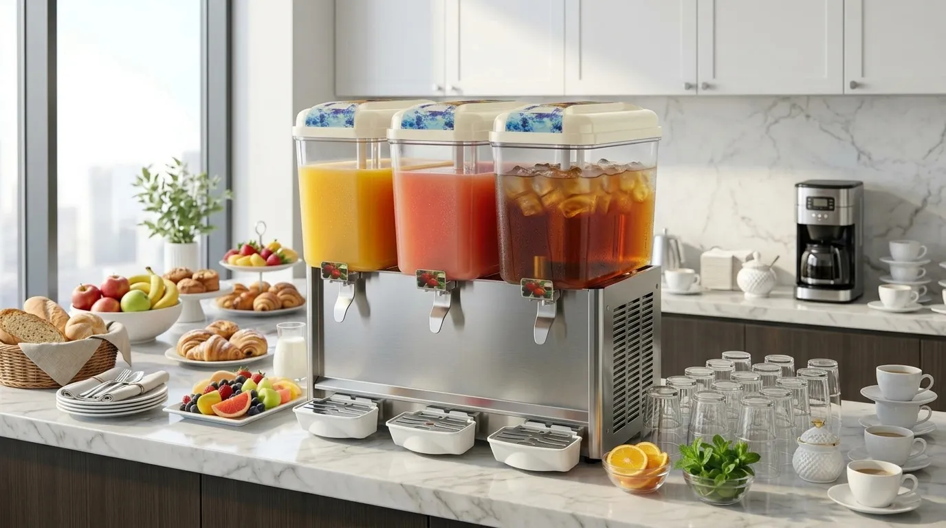 Distributeur de boissons réfrigéré XXL 18L libre-service