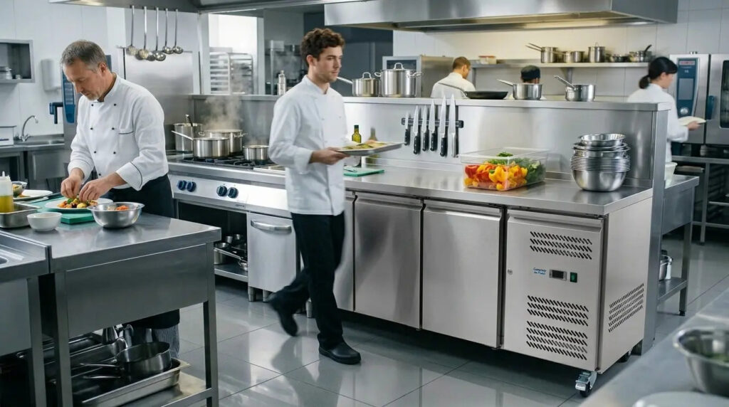 Tour réfrigéré 2 portes ou 3 portes : lequel choisir pour votre cuisine professionnelle ?