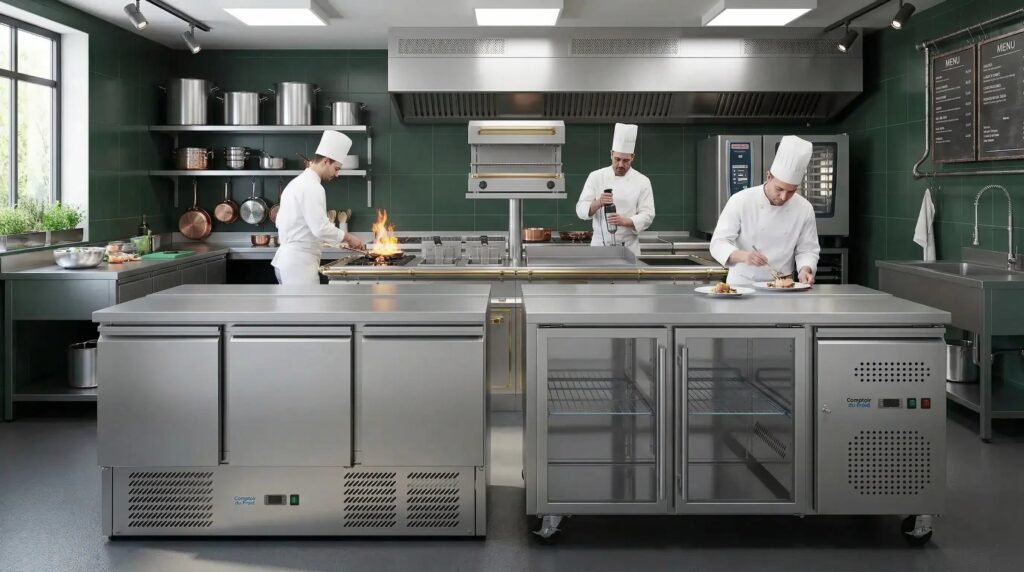 Tour réfrigéré 3 portes Metro ou vrai matériel pro ? Comment éviter le mauvais achat en cuisine