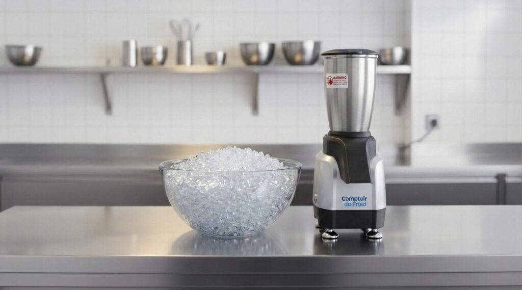 Votre mixeur peut-il broyer de la glace ? Puissance requise et Risques