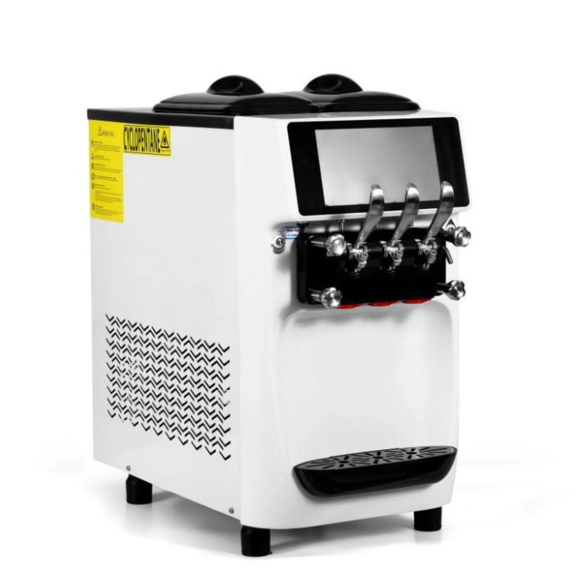Machine à glace professionnelle pour glace à l’italienne – 1 à 3 parfums 9 Machine à glace professionnelle pour glace à l’italienne 3 parfum