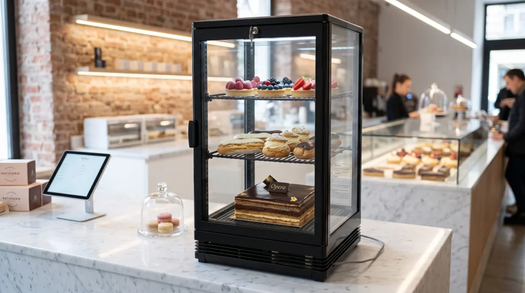 Vitrine réfrigérée de Comptoir 4 faces